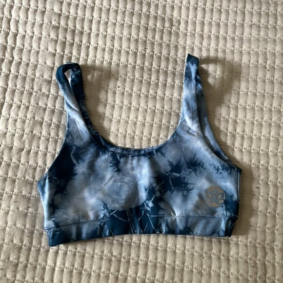 Yoga Society Tie Die Sports Bra - Picture 2 of 2